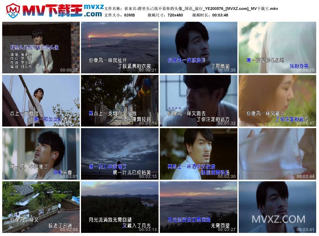 崔来宾-群里头已找不着你的头像_国语_流行_YE200576